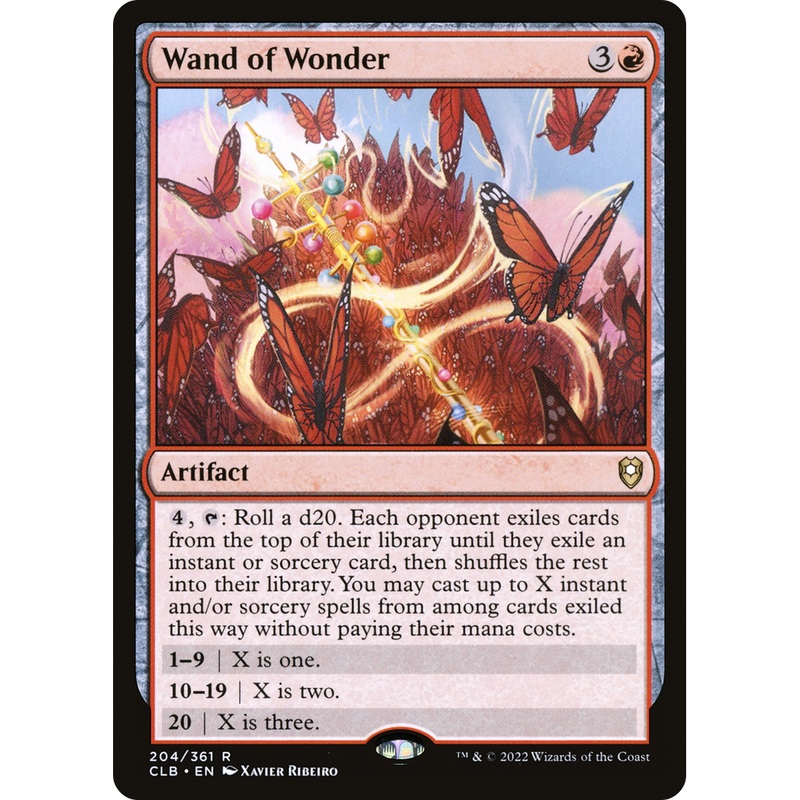Wand of Wonder (CLB-204) - Commander Legends: Battle for Baldur's Gate