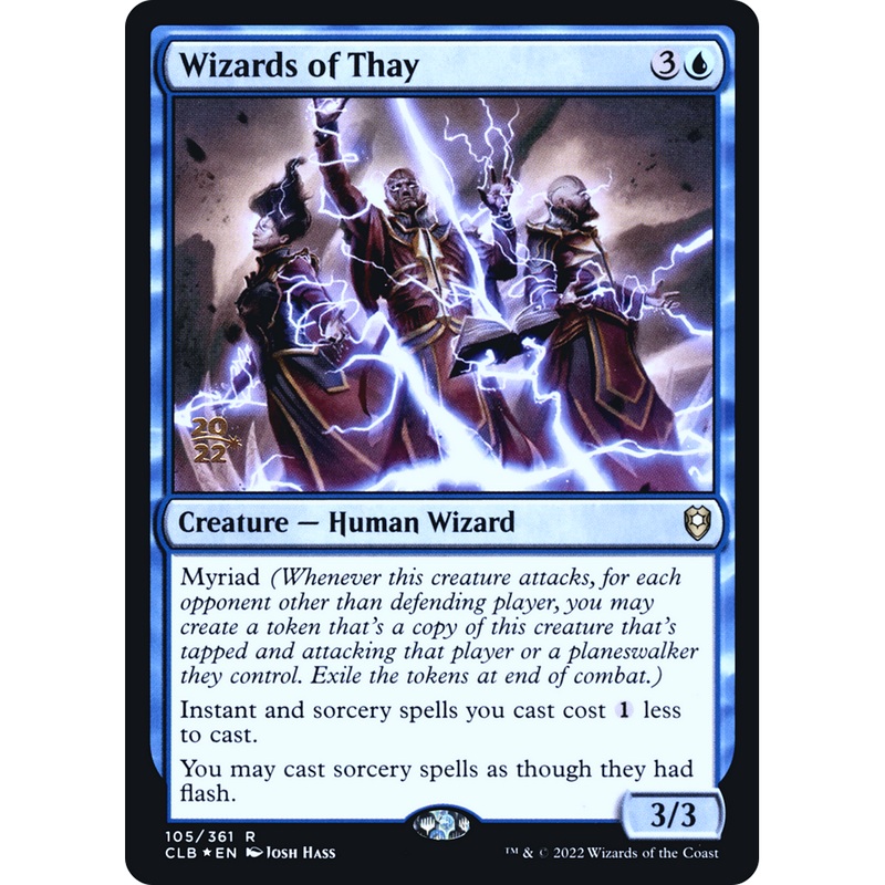 Wizards of Thay (PRE-105S) - Battle for Baldur's Gate Promos Foil