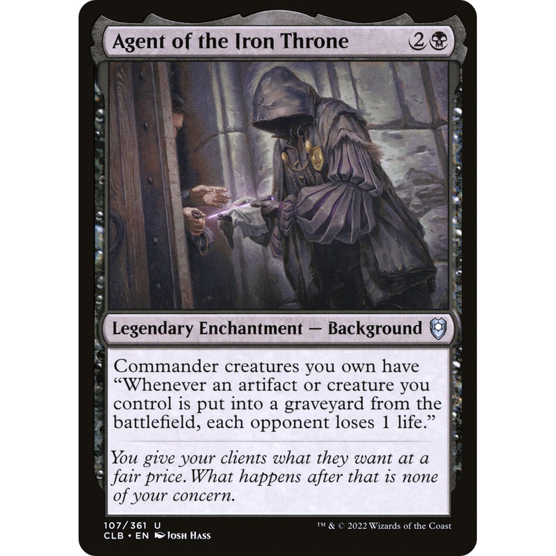 Agent of the Iron Throne (CLB-107) - Commander Legends: Battle for Baldur's Gate