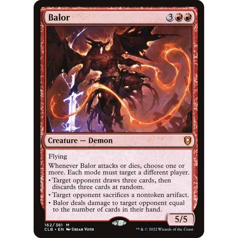 Balor (CLB-162) - Commander Legends: Battle for Baldur's Gate