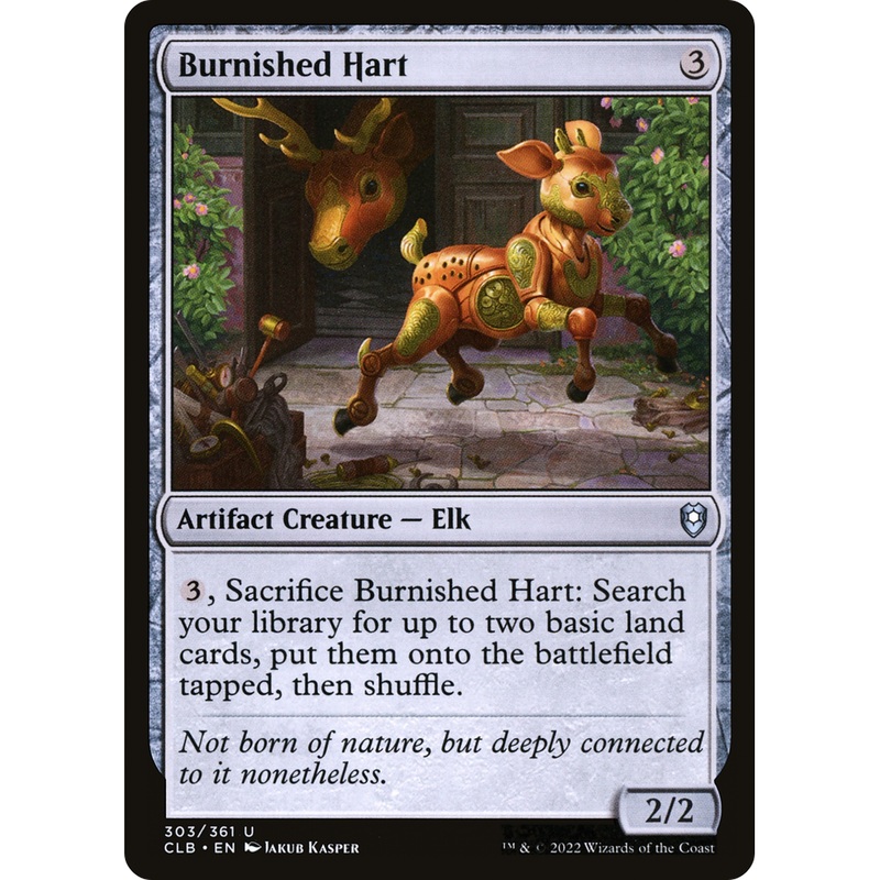 Burnished Hart (CLB-303) - Commander Legends: Battle for Baldur's Gate Foil