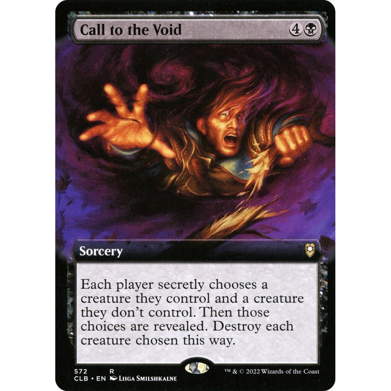 Call to the Void (CLB-572) - Commander Legends: Battle for Baldur's Gate: (Extended Art)
