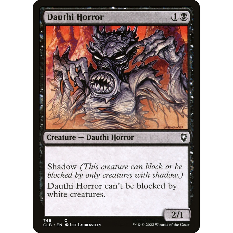 Dauthi Horror (CLB-748) - Commander Legends: Battle for Baldur's Gate