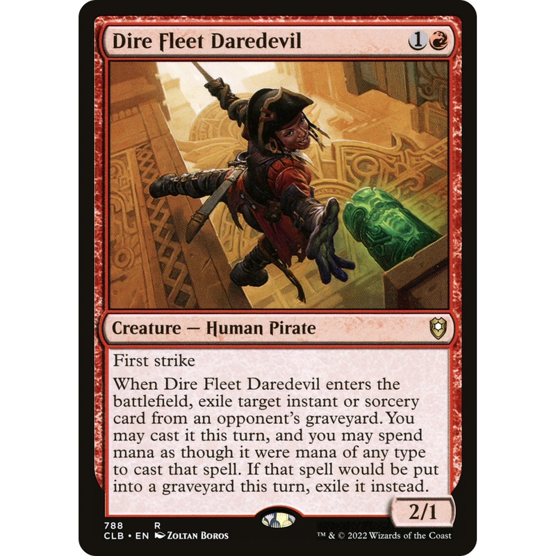 Dire Fleet Daredevil (CLB-788) - Commander Legends: Battle for Baldur's Gate