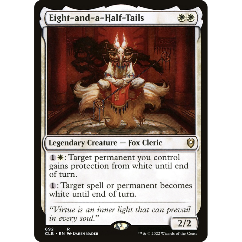 Eight-and-a-Half-Tails (CLB-692) - Commander Legends: Battle for Baldur's Gate