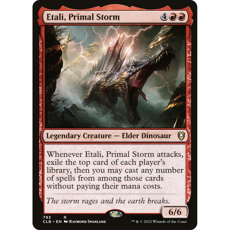 Etali, Primal Storm (CLB-793) - Commander Legends: Battle for Baldur's Gate