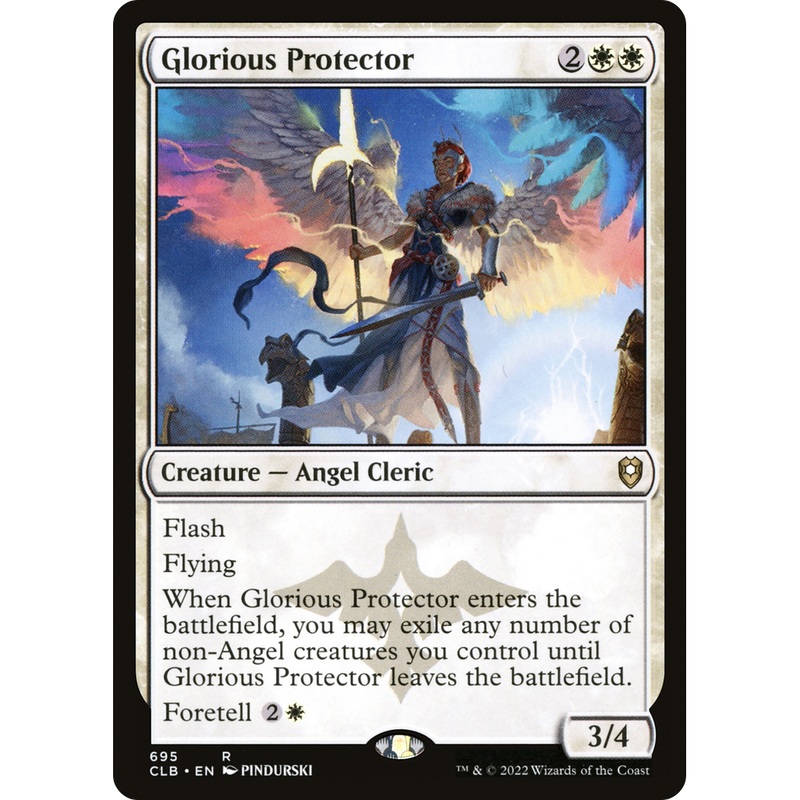 Glorious Protector (CLB-695) - Commander Legends: Battle for Baldur's Gate