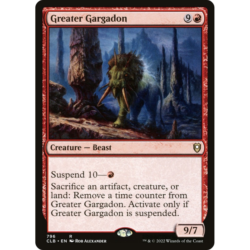 Greater Gargadon (CLB-796) - Commander Legends: Battle for Baldur's Gate