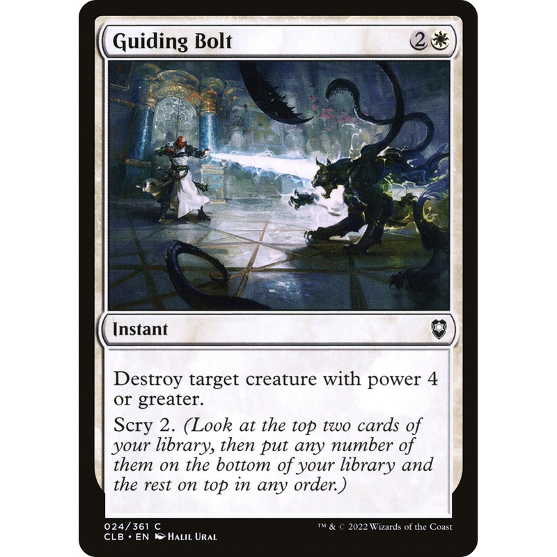 Guiding Bolt (CLB-024) - Commander Legends: Battle for Baldur's Gate