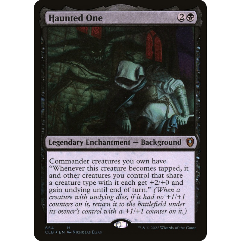 Haunted One (CLB-654) - Commander Legends: Battle for Baldur's Gate Foil