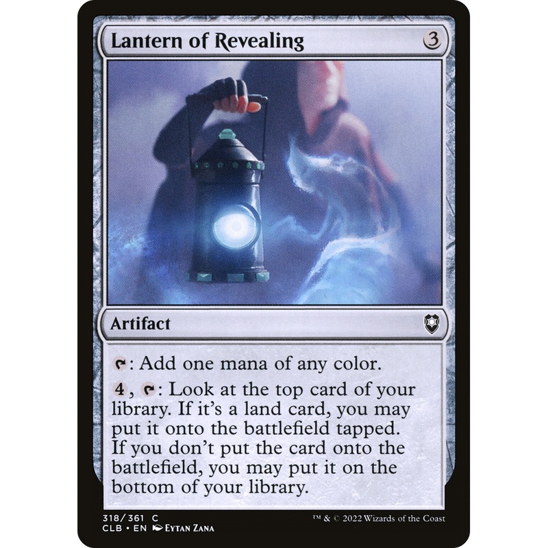 Lantern of Revealing (CLB-318) - Commander Legends: Battle for Baldur's Gate