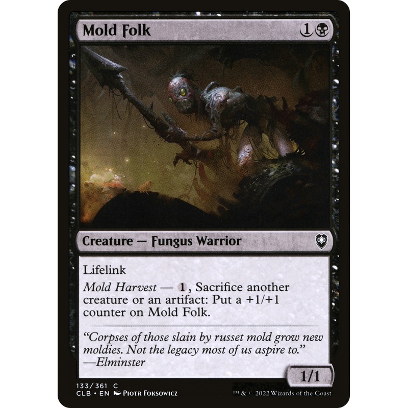 Mold Folk (CLB-133) - Commander Legends: Battle for Baldur's Gate