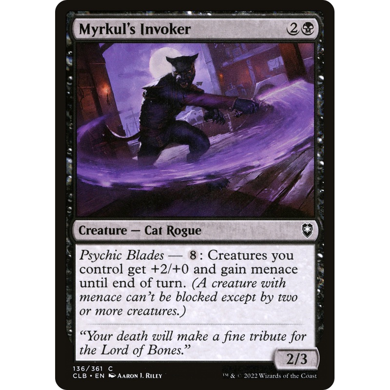 Myrkul's Invoker (CLB-136) - Commander Legends: Battle for Baldur's Gate