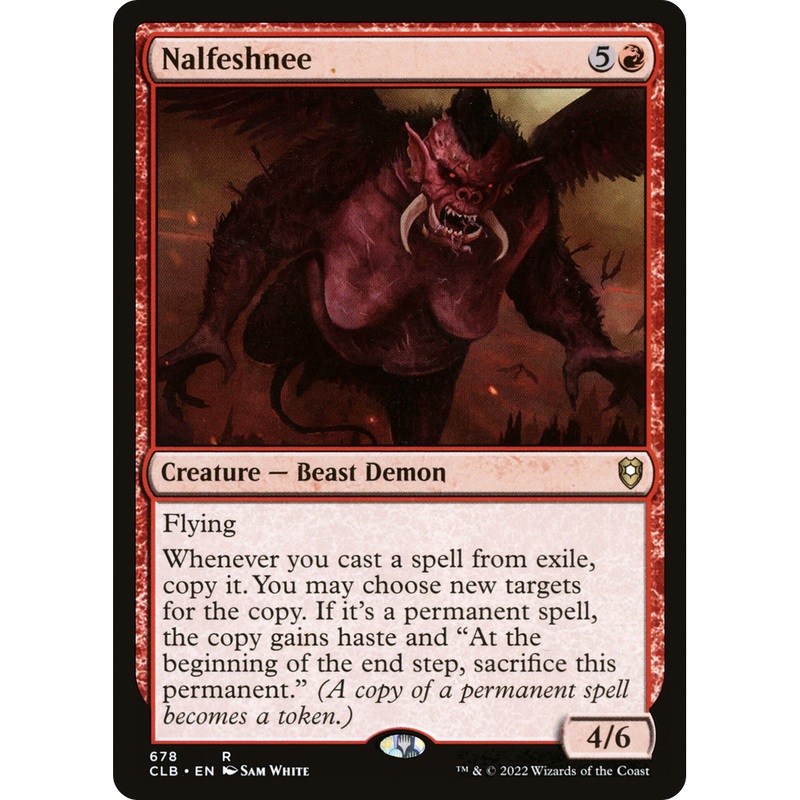 Nalfeshnee (CLB-678) - Commander Legends: Battle for Baldur's Gate