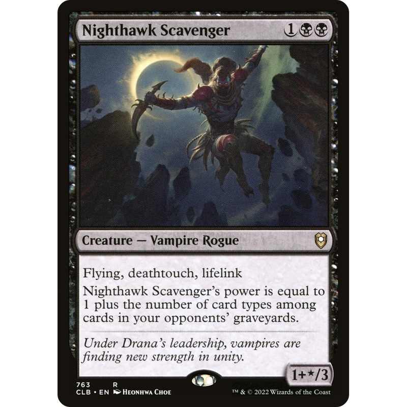 Nighthawk Scavenger (CLB-763) - Commander Legends: Battle for Baldur's Gate