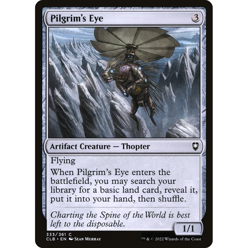 Pilgrim's Eye (CLB-333) - Commander Legends: Battle for Baldur's Gate Foil