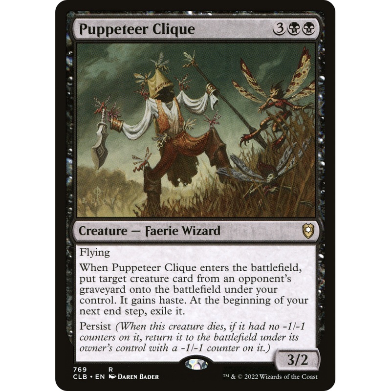 Puppeteer Clique (CLB-769) - Commander Legends: Battle for Baldur's Gate