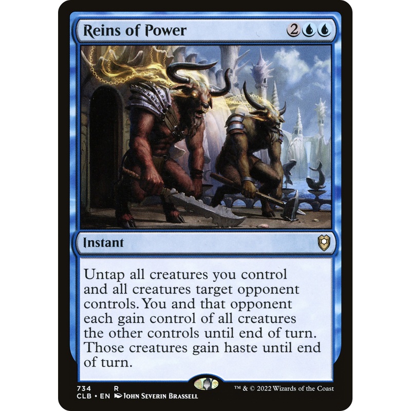Reins of Power (CLB-734) - Commander Legends: Battle for Baldur's Gate