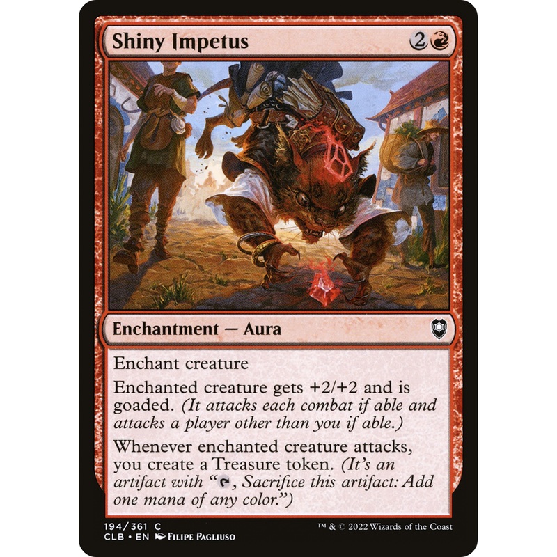 Shiny Impetus (CLB-194) - Commander Legends: Battle for Baldur's Gate