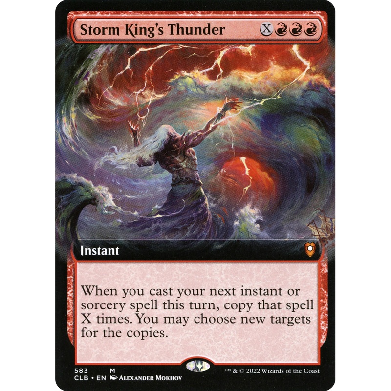 Storm King's Thunder (CLB-583) - Commander Legends: Battle for Baldur's Gate: (Extended Art)