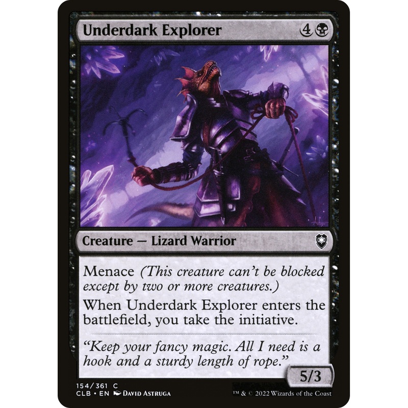 Underdark Explorer (CLB-154) - Commander Legends: Battle for Baldur's Gate Foil