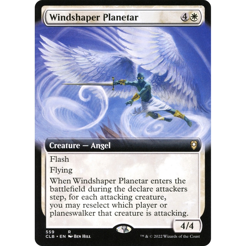 Windshaper Planetar (CLB-559) - Commander Legends: Battle for Baldur's Gate: (Extended Art)