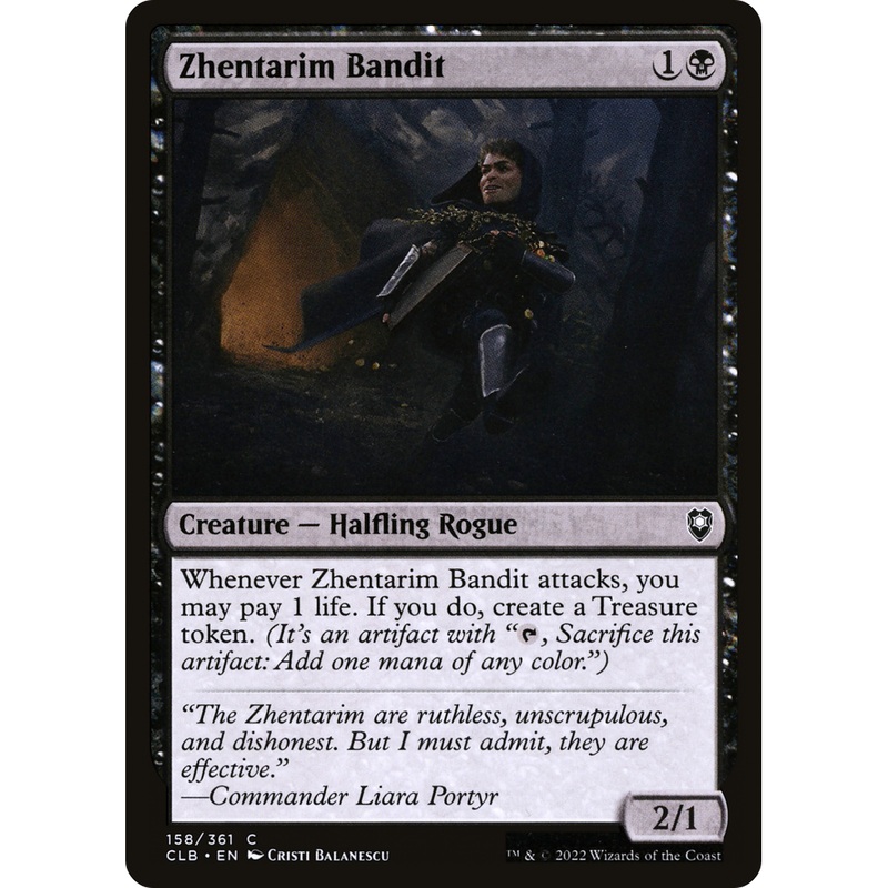 Zhentarim Bandit (CLB-158) - Commander Legends: Battle for Baldur's Gate Foil