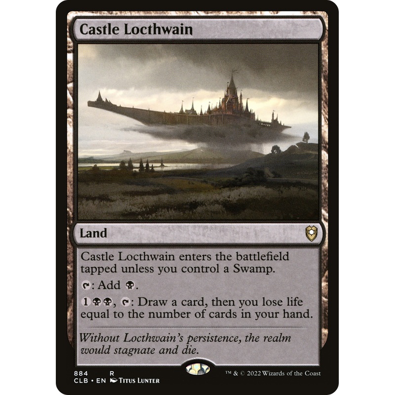 Castle Locthwain (CLB-884) - Commander Legends: Battle for Baldur's Gate