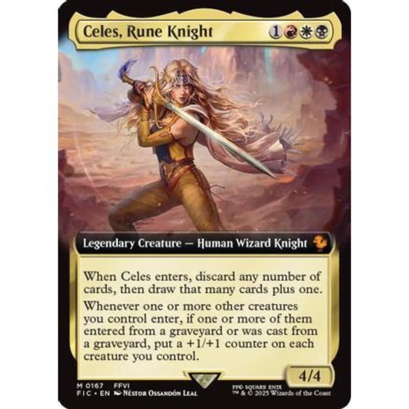 Celes, Rune Knight (FIC-167) - Commander: FINAL FANTASY