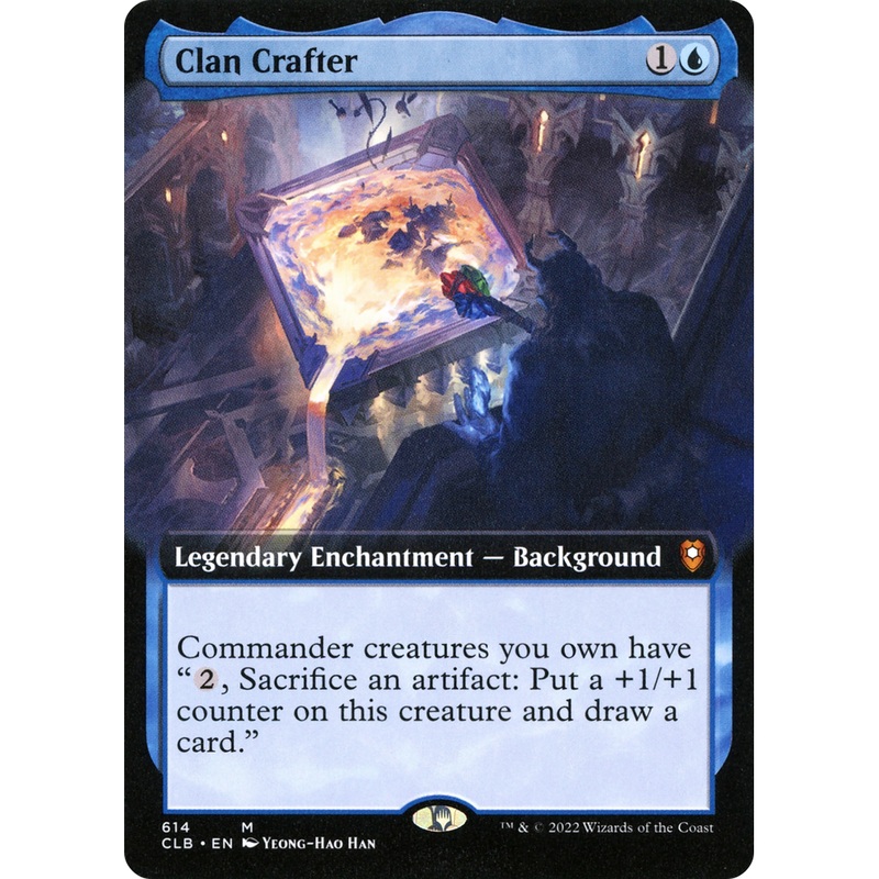 Clan Crafter (CLB-614) - Commander Legends: Battle for Baldur's Gate: (Extended Art) Foil