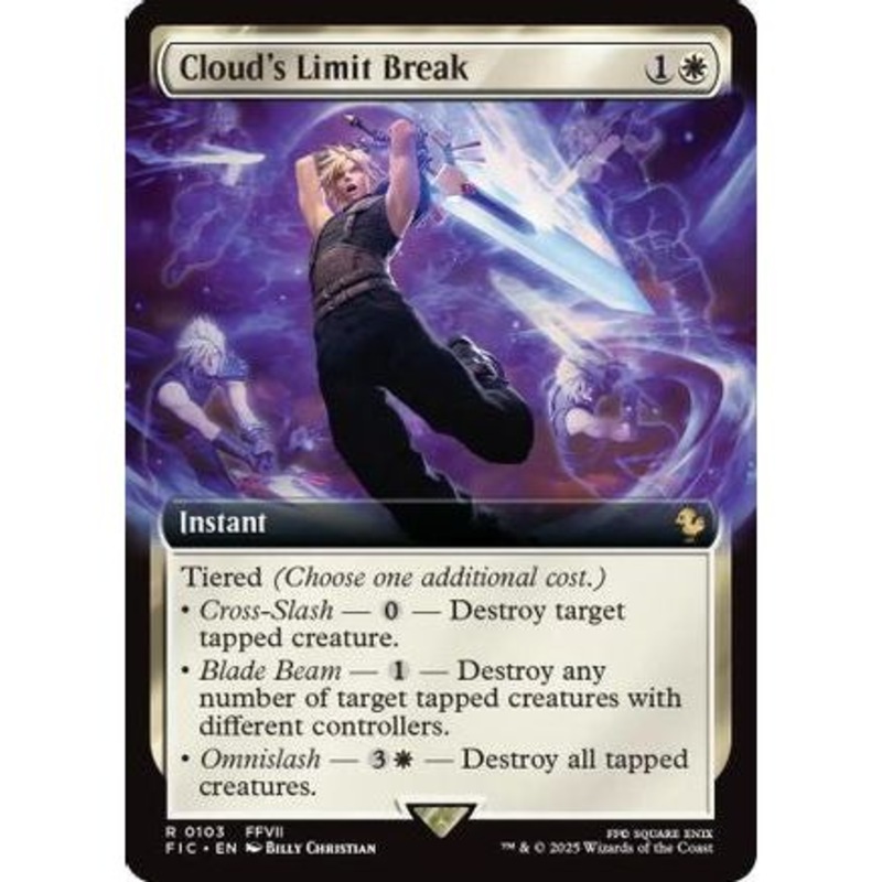 Cloud's Limit Break (FIC-103) - Commander: FINAL FANTASY Foil