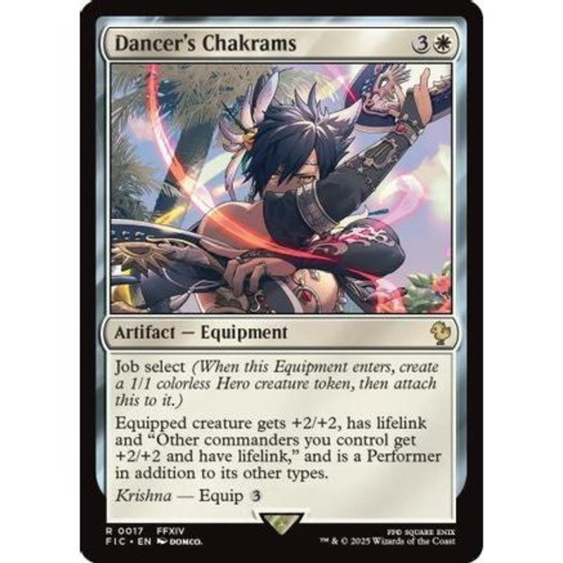 Dancer's Chakrams (Surge Foil) (FIC-017) - Commander: FINAL FANTASY Foil