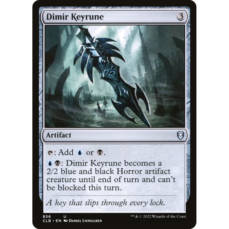 Dimir Keyrune (CLB-856) - Commander Legends: Battle for Baldur's Gate