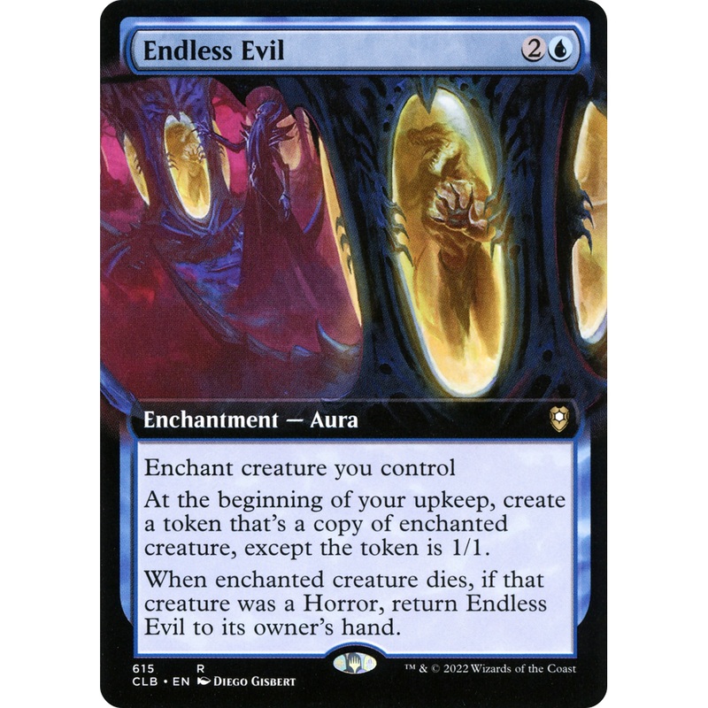 Endless Evil (CLB-615) - Commander Legends: Battle for Baldur's Gate: (Extended Art)
