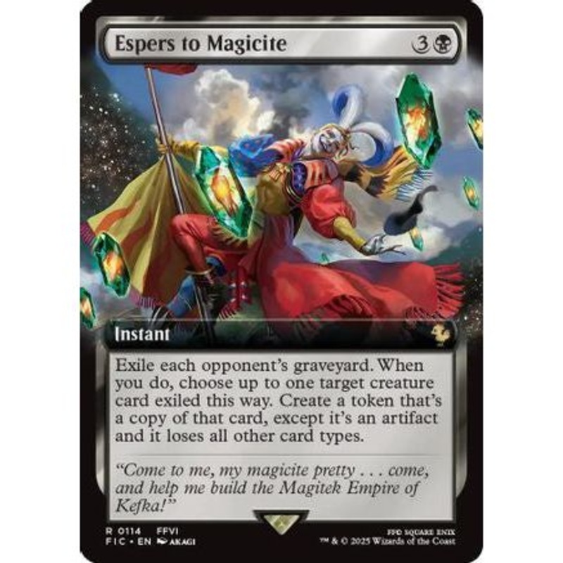 Espers to Magicite (Extended Art) (FIC-114) - Commander: FINAL FANTASY Foil