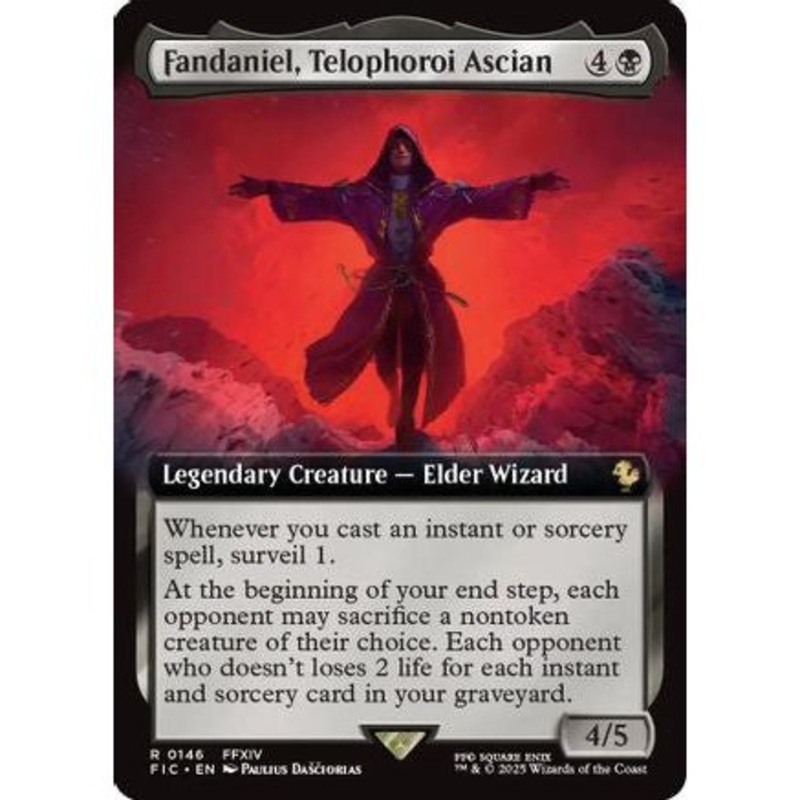 Fandaniel, Telophoroi Ascian (Extended Art) (FIC-146) - Commander: FINAL FANTASY