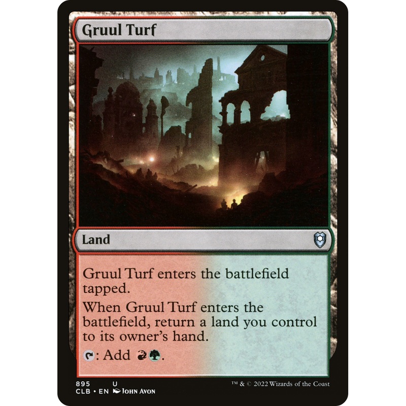 Gruul Turf (CLB-895) - Commander Legends: Battle for Baldur's Gate
