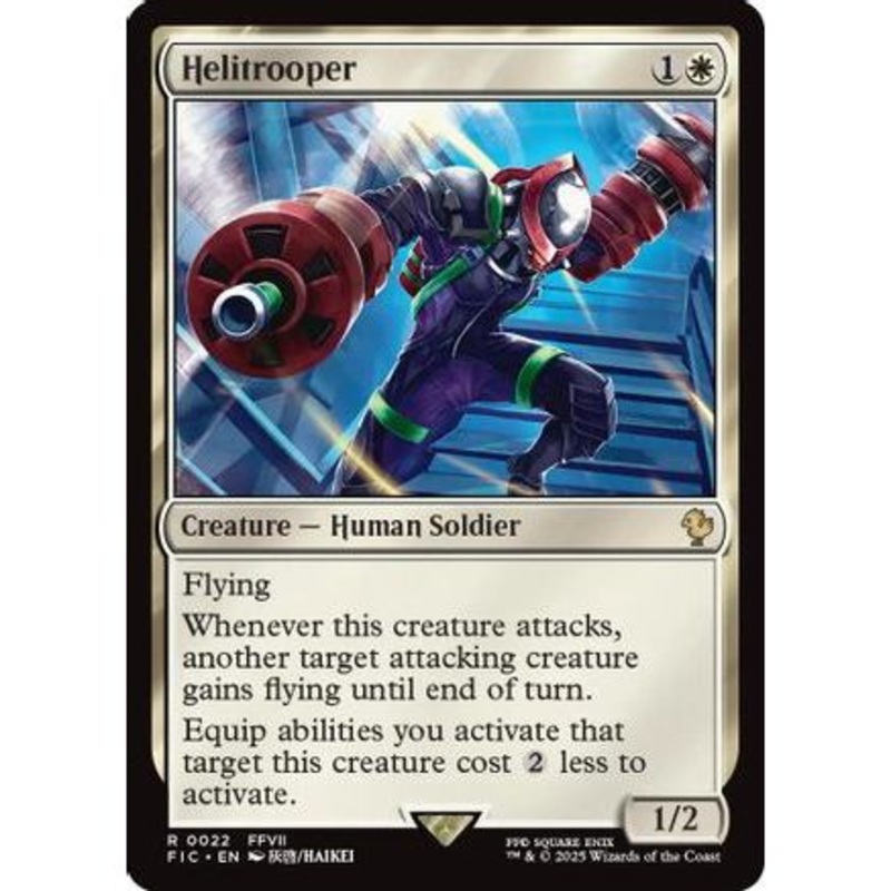 Helitrooper (Surge Foil) (FIC-022) - Commander: FINAL FANTASY Foil