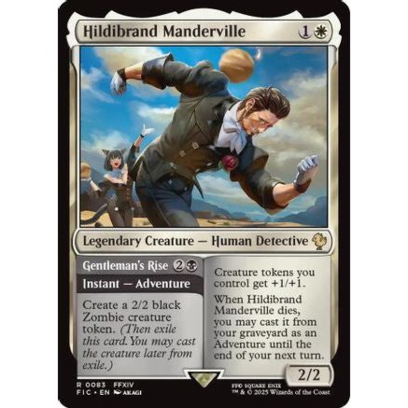 Hildibrand Manderville (Surge Foil) (FIC-083) - Commander: FINAL FANTASY Foil