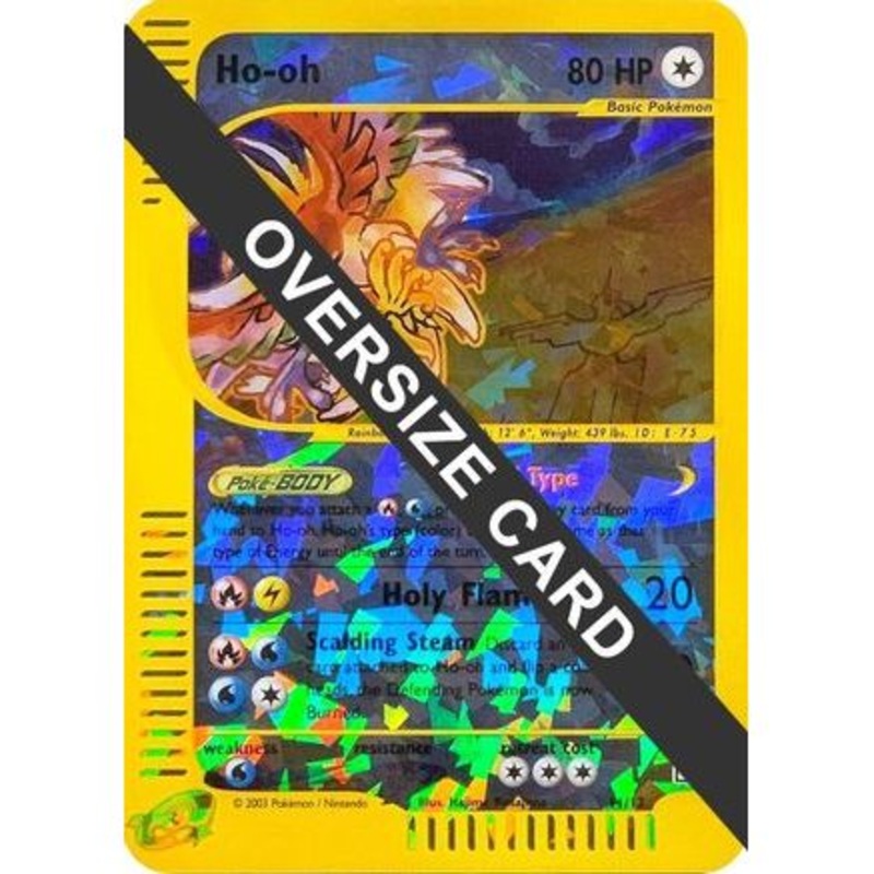 Ho-oh - 11/12 (Box Topper) 11 - Jumbo Cards Reverse Holofoil