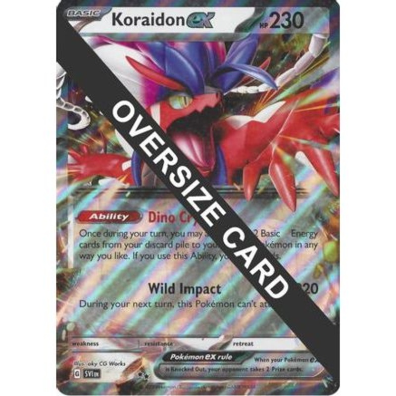 Koraidon ex 125 - Jumbo Cards Holofoil