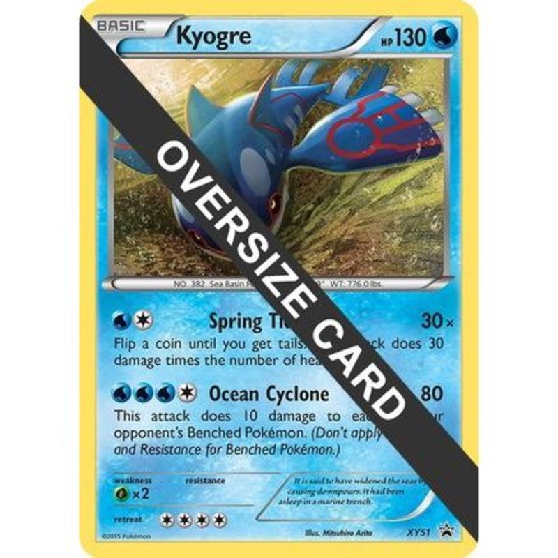 Kyogre - XY51 XY51 - Jumbo Cards Holofoil