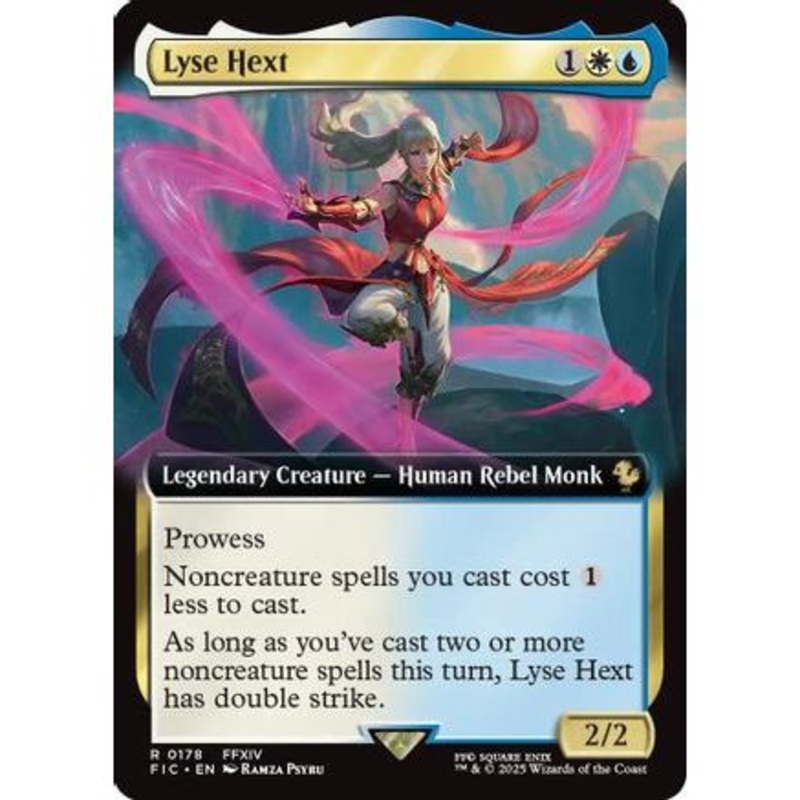 Lyse Hext (Extended Art) (FIC-178) - Commander: FINAL FANTASY Foil