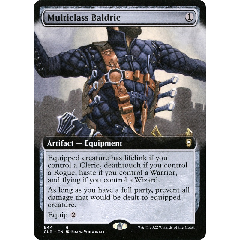 Multiclass Baldric (CLB-644) - Commander Legends: Battle for Baldur's Gate: (Extended Art)