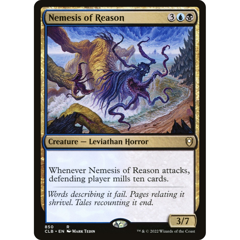 Nemesis of Reason (CLB-850) - Commander Legends: Battle for Baldur's Gate