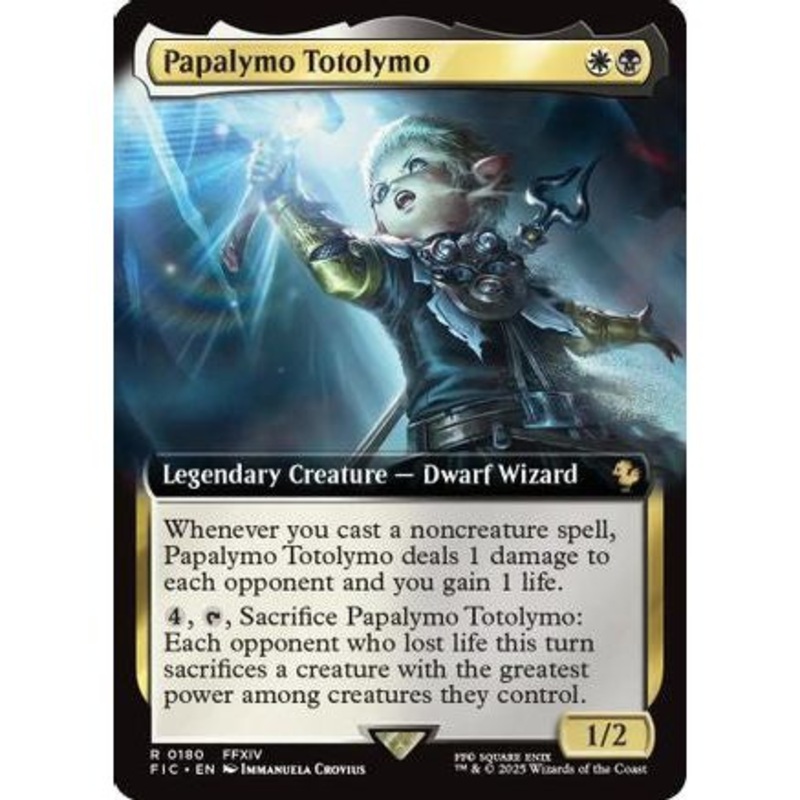Papalymo Totolymo (Extended Art) (FIC-180) - Commander: FINAL FANTASY