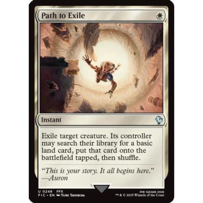 Path to Exile (Surge Foil) (FIC-248) - Commander: FINAL FANTASY Foil