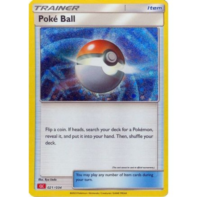 Poke Ball (CLC) 21 - Trading Card Game Classic Holofoil