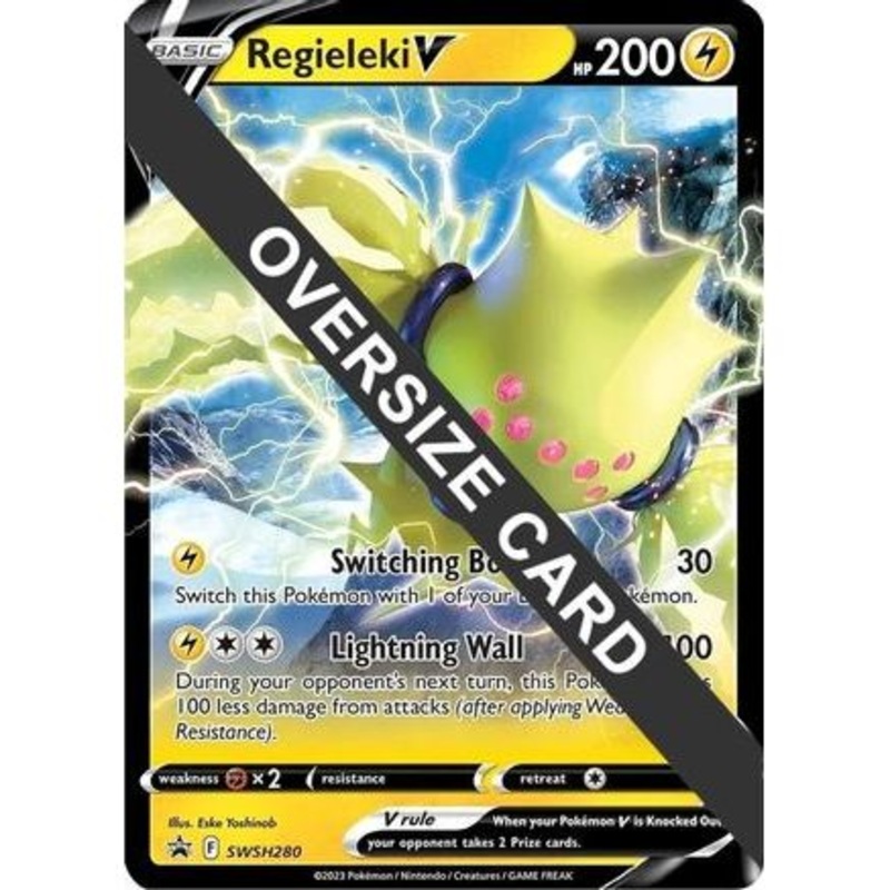 Regieleki V - SWSH280 SWSH280 - Jumbo Cards Holofoil