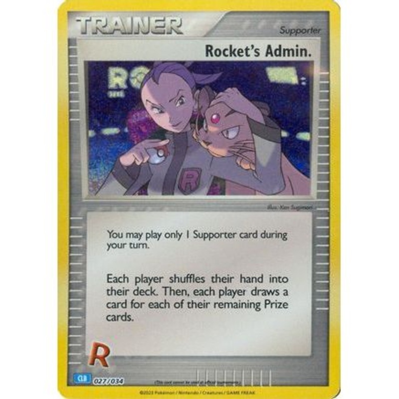Rocket's Admin. (CLB) 27 - Trading Card Game Classic Holofoil